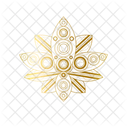 Geometrical Lotus  Icon