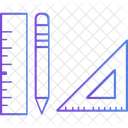 Geometrical Tools Artist Tools Stationery Icon