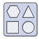 Geometrie Formen Stationar Symbol