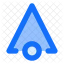 Geometrie Form Dreieck Icon