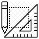 Outils Geometriques Protecteur Outils De Mesure Icône