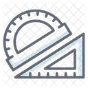 Geometrische Werkzeuge Schutz Messwerkzeuge Symbol