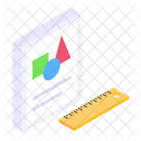 Geometrie Zeichnung  Icon