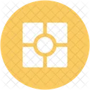 Geometrisch Design Logotyp Icon