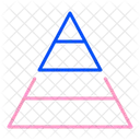 Umriss der geometrischen Form  Symbol