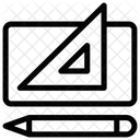 Geometrische Werkzeuge Grafische Werkzeuge Zeichenwerkzeuge Symbol