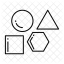 Geometry Drawing Tool Icon