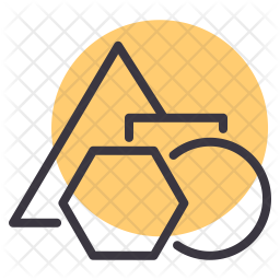 Geometry Icon - Download in Line Style