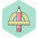 Geometry Dividers Drafting Icon