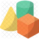 Geometry 3 D Shapes 3 D Objects Icon