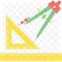 Geometry Compass Protactor 아이콘