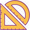 Geometry Ruler Set Icon