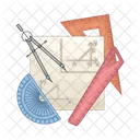 Geometry Drawing Tool Icon