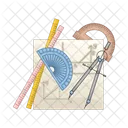 Geometry Drawing Tool Icon