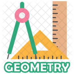 Geometry tool Icon - Download in Sticker Style