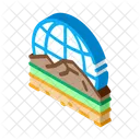 Geomorphologie Wissenschaft Bildung Icon