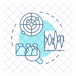 Geophysikalische Untersuchungen  Symbol