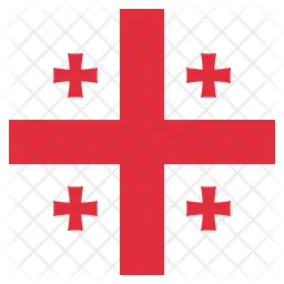 Georgia Flag Icono