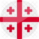 Georgia Bandera Pais Icono