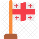 Georgia Pais Bandera Icono