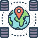 Geospatial Locations Gps Icon