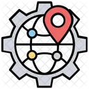 Geotagging Geografisch Identifikation Symbol