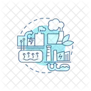 Geothermal power plant  Icon