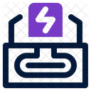 Geothermie Energie Elektrizitat Symbol