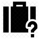 Gepack Koffer Gepackstuck Symbol