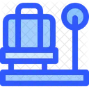 Flughafen Flug Gepackwaage Icon