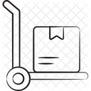 Gepackwagen Handwagen Karren Icon