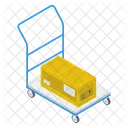 Wagen Gepackwagen Gepacktrolley Icon