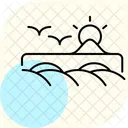 Gepflugtes Land Symbol