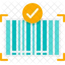 Geprufter Barcode Barcode Scan Symbol