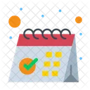 Kalender prüfen  Symbol