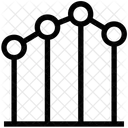 Gepunktet Balken Diagramm Symbol