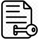 Gerador De Palavras Chave Arquivo De Palavras Chave Documento Ícone