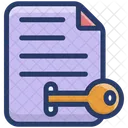 Gerador De Palavras Chave Arquivo De Palavras Chave Documento Ícone