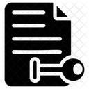 Gerador De Palavras Chave Arquivo De Palavras Chave Documento Ícone