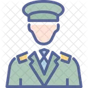 Exercito Militar Major Ícone