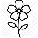 Geranie Blume Hell Symbol