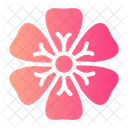 Geranium Flower Botanical Icon