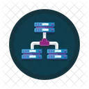 Gerarchia Architettura Connessione Al Server Icon