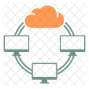 Gerat Cloud Computer Icon