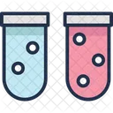 Apparate Chemikalien Labortests Symbol