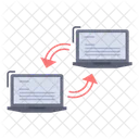 Geräteübergreifende Synchronisierung  Symbol