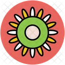 Gerbera Daisy Flower Icon