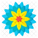 Gerbera-Blume  Symbol