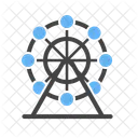 Jahrmarkt Rad Symbol
