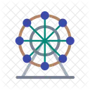 Jahrmarkt Rad Frohlich Symbol